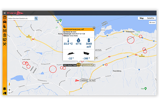 Fuhrparkmanagement & Fahrzeugortung mit GPS Tracker